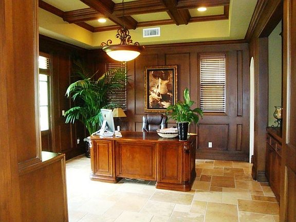 Office/Den with Custom Woodwork