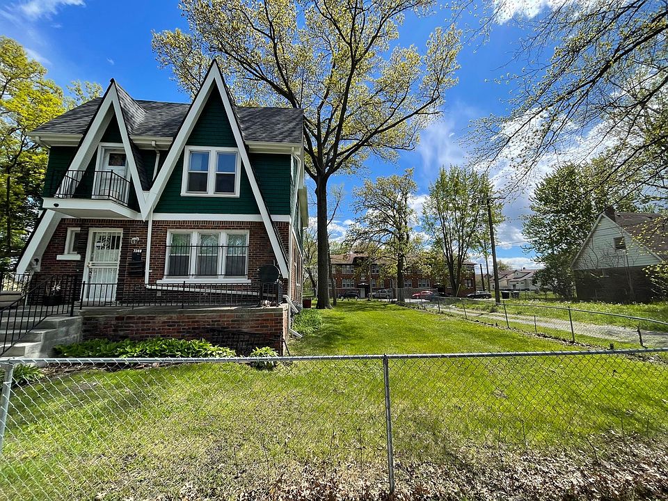 Front of house and side yard