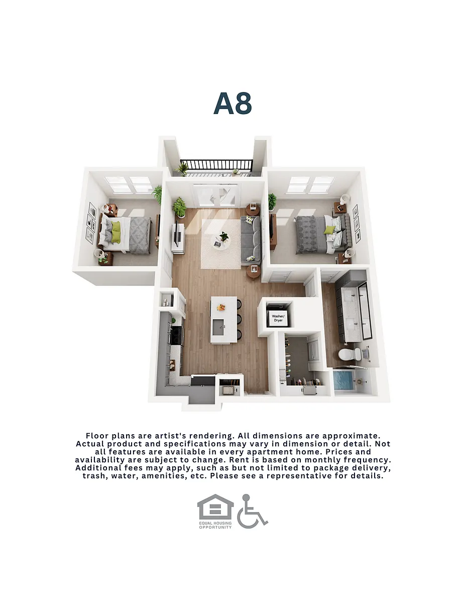 Floor plan A8