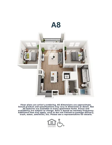 Floor plan A8