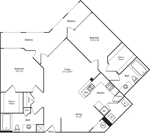 Floor plan Hudson