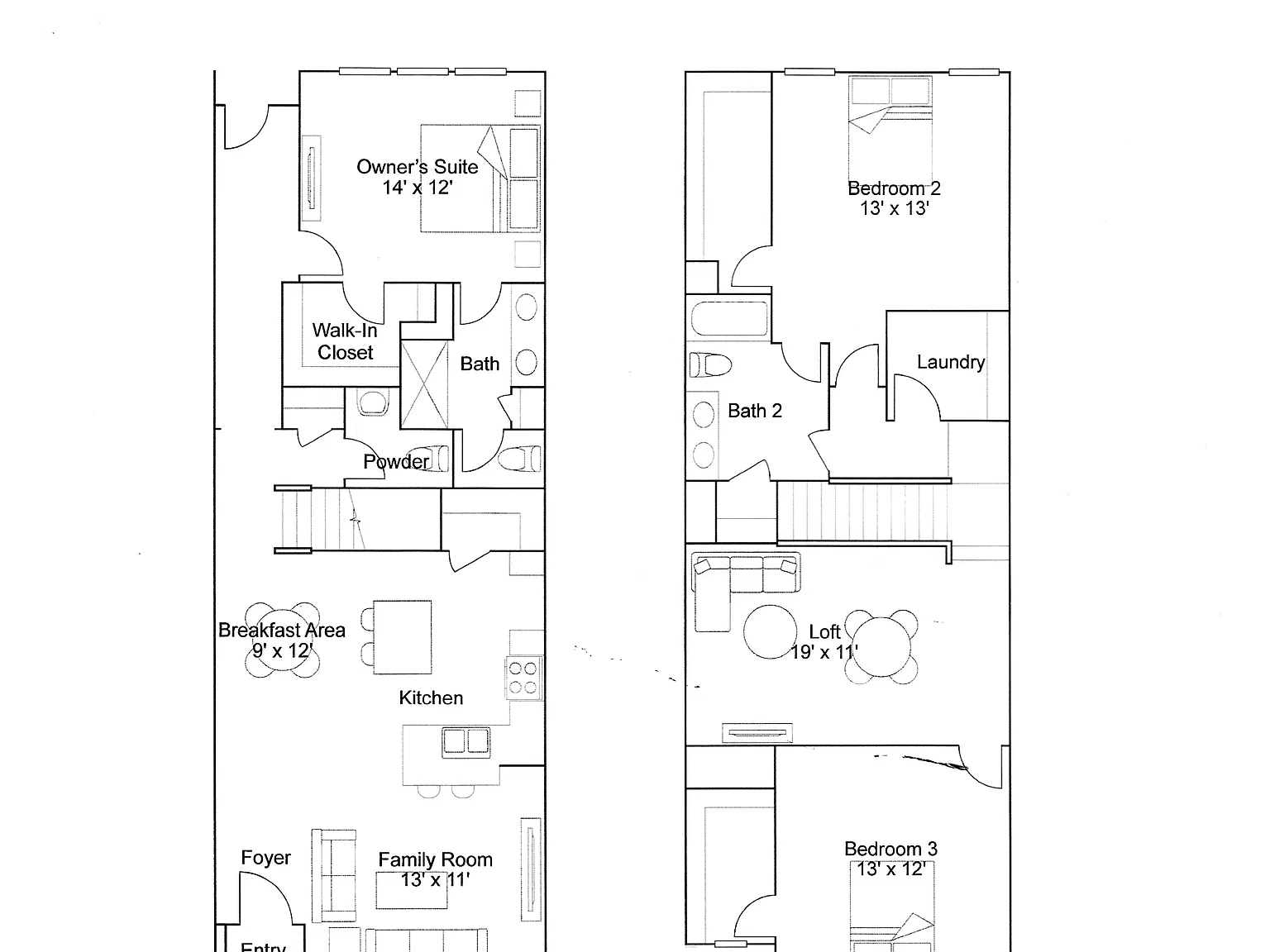 3 bed, 1905 sqft, $1,995 — Photo 2