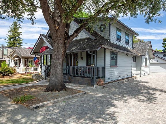 Front exterior with paver driveway