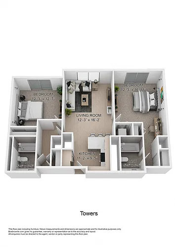 Floor plan Towers