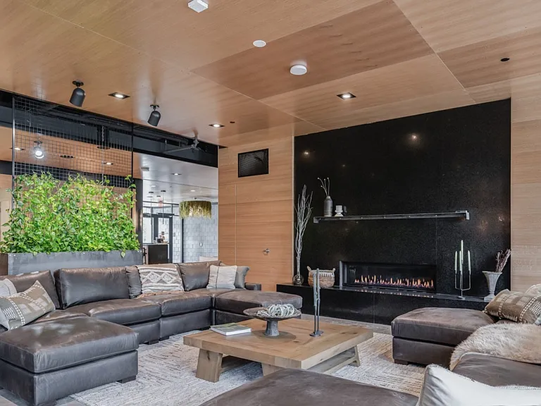 Community Clubroom with Living Wall
