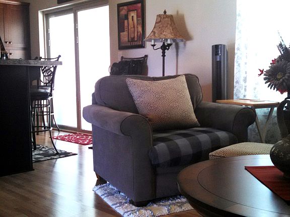 Living Area to Kitchen/Patio