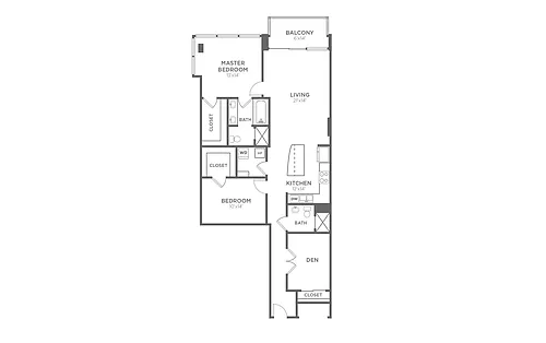 Floor plan B8D