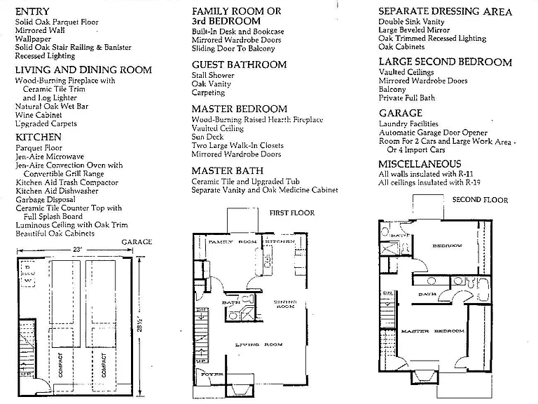 1536 s.f. of living area