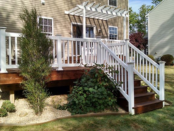 deck and pergola