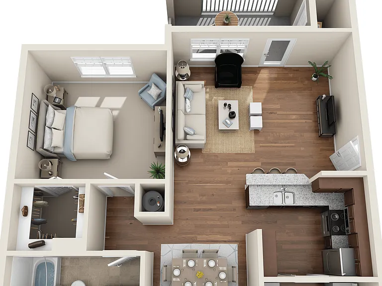 Claiborne Crossing Apartments — Photo 32