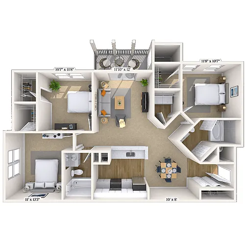 Floor plan Magnolia