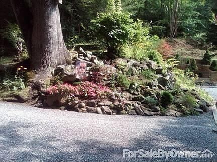 Rock Garden by Driveway