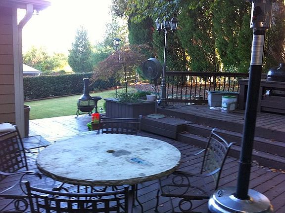 Multi Level deck is great for entertaining.