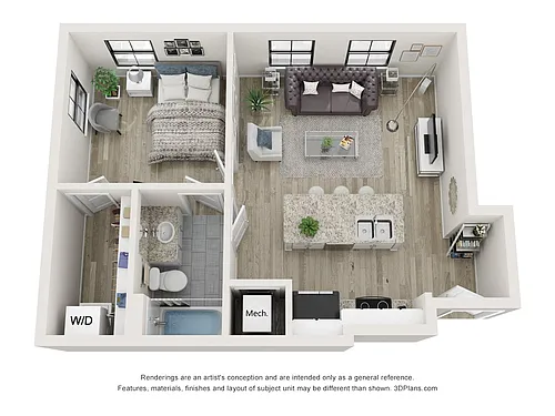 Floor plan The Meadow
