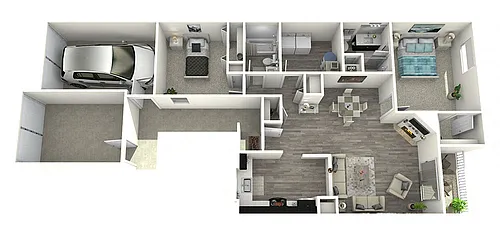 Floor plan Chestnut Lower