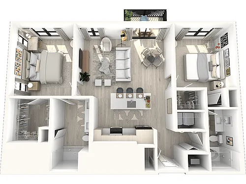 Floor plan B7 Serendipity