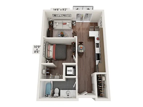 Floor plan Alcove AC-1