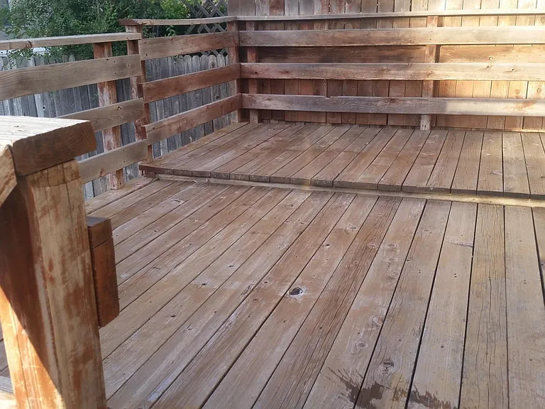 Back deck