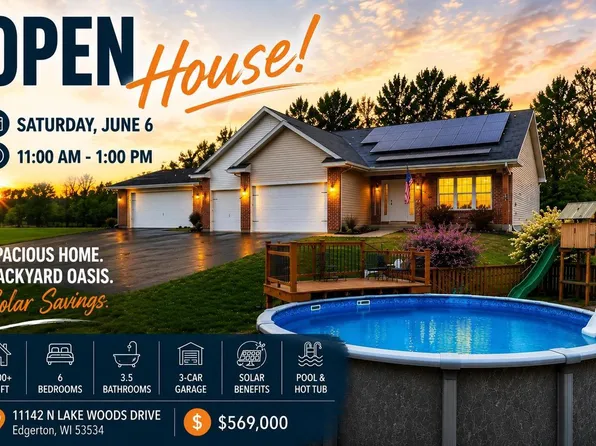 11142 N LAKE WOODS DRIVE, WI 53534