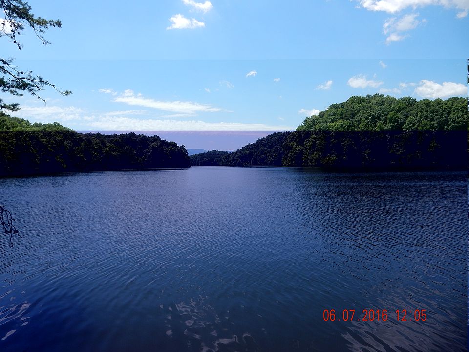 View lake/mountians from lot