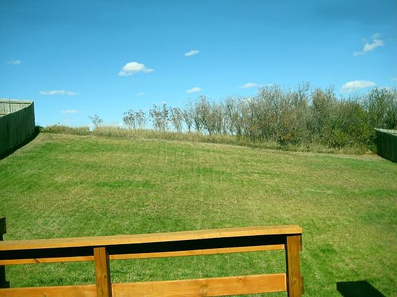 Large, private backyard