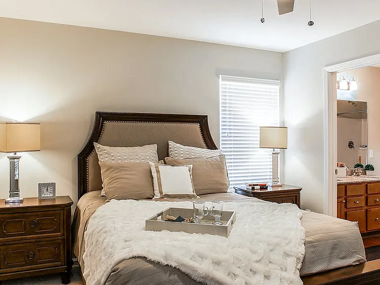 Two Large Bedrooms with Large Closets