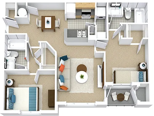 Floor plan The Cedar