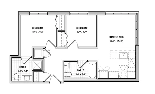 Floor plan 205