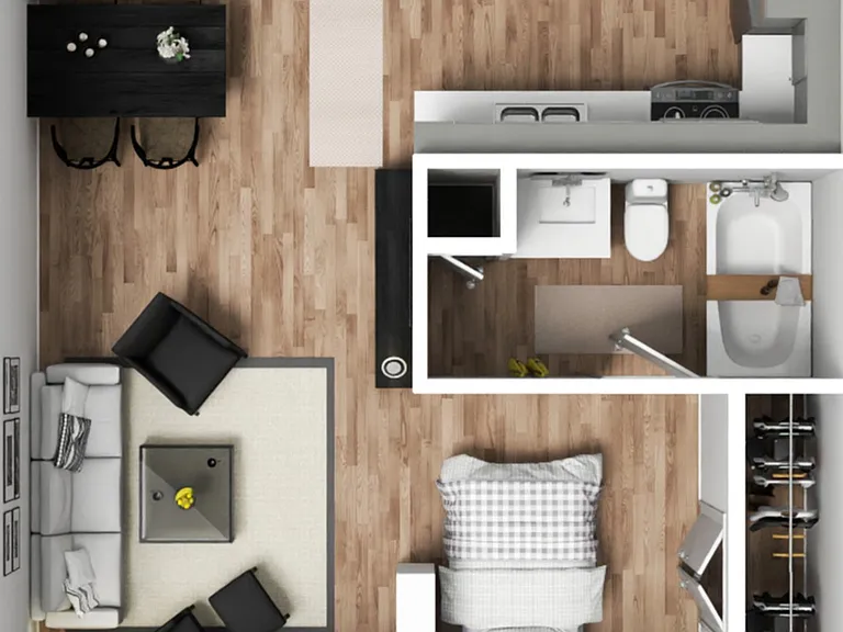 Efficiency Floorplan Efficiency Floorplan
