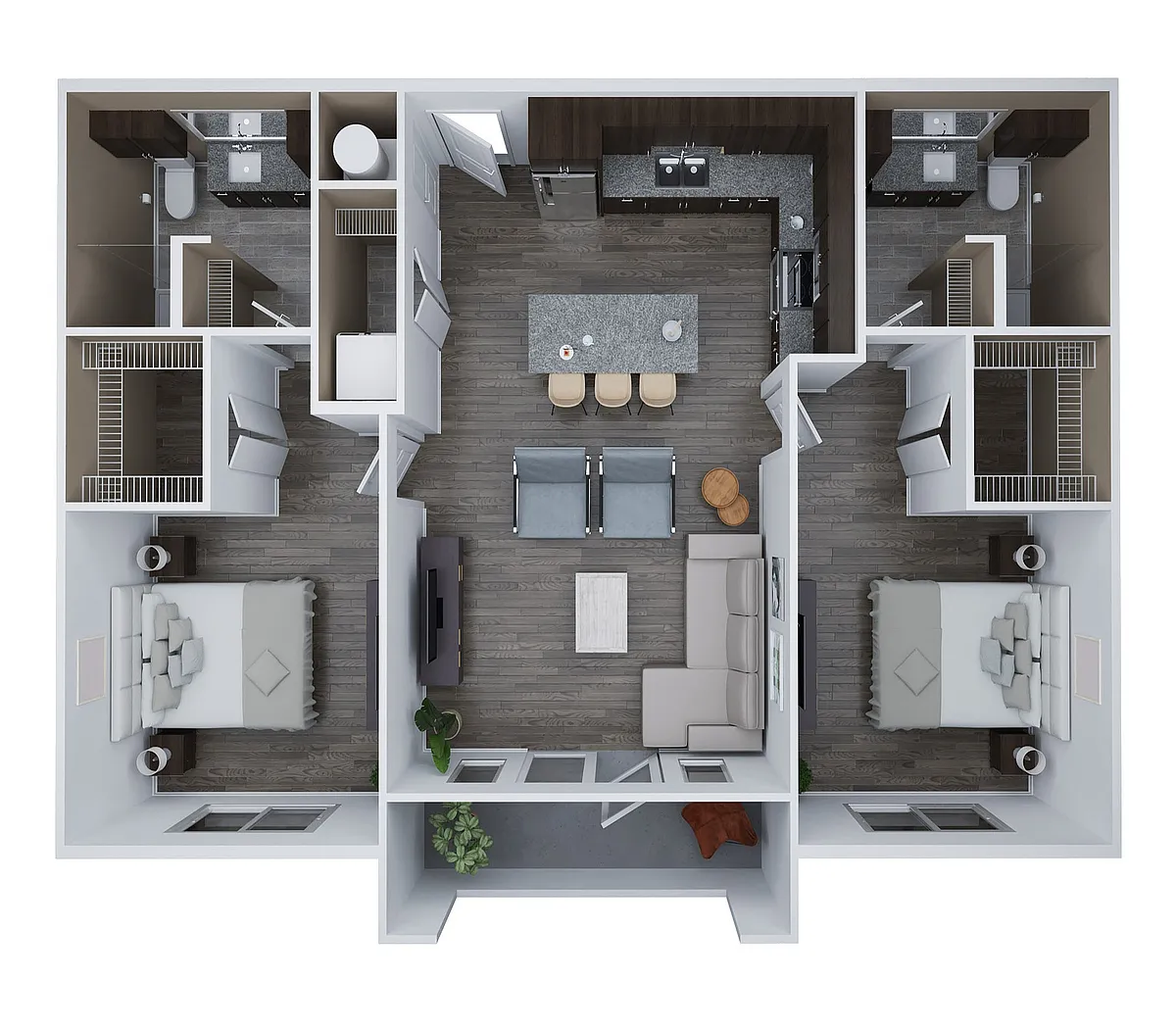 Floor plan D