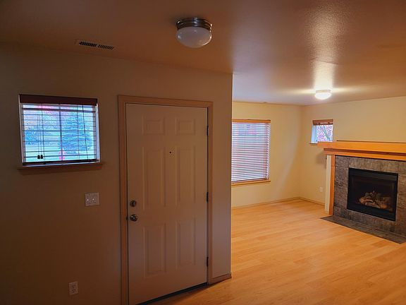 Main door, facing living room