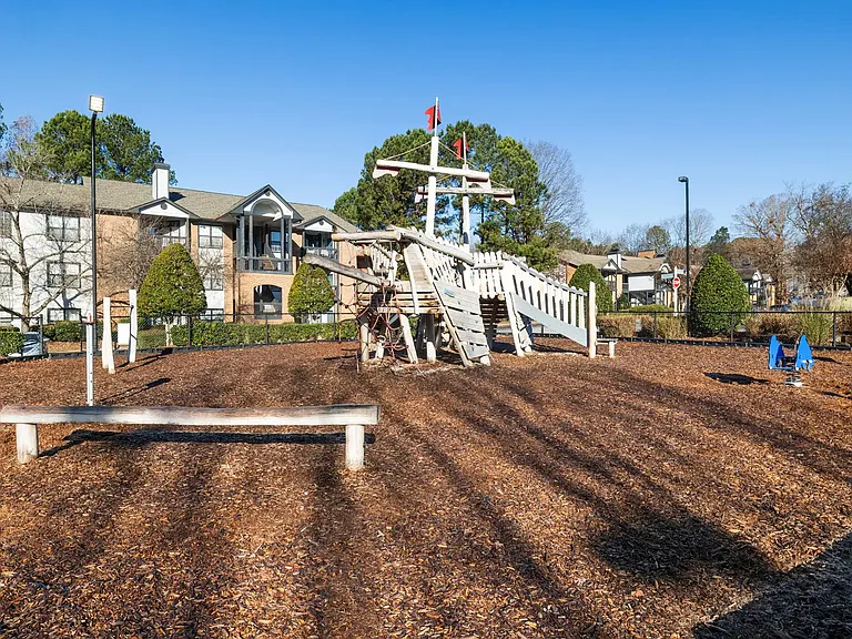 Playground with Picnic Area and Play Pad