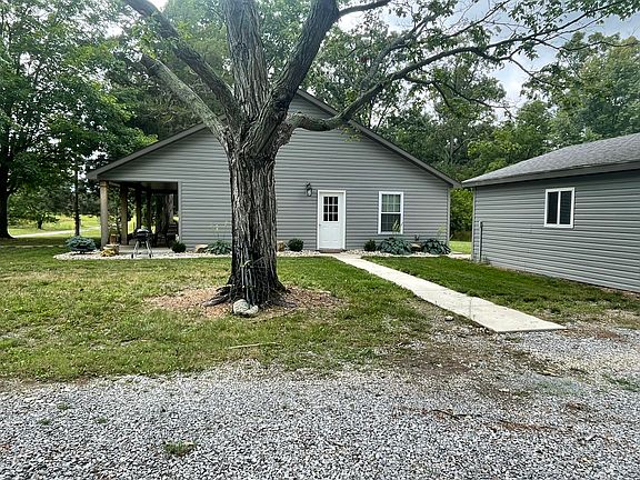 The East side of the house.