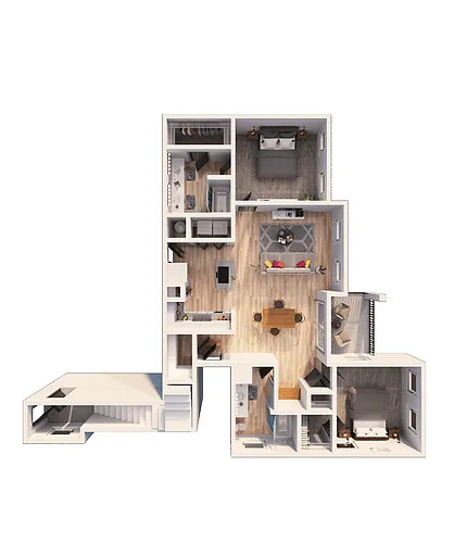 Floor plan Residence 9 Luxury