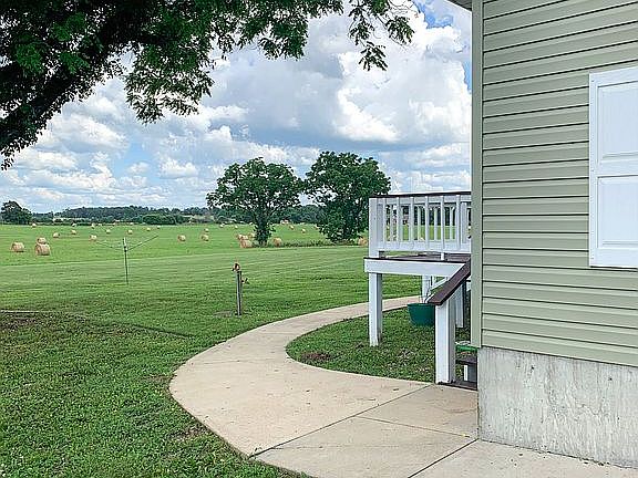 Sidewalk to back deck
