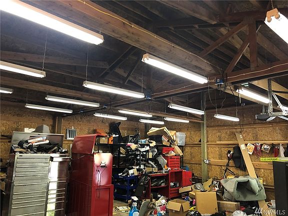 Well lit garage and shop space.  Could be some treasures in the shop that stay at closing.