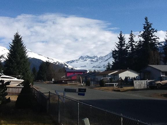 View of the glacier