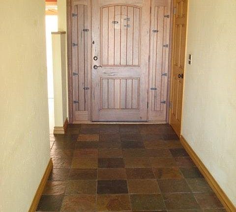 Looking back at front door from entry hall.