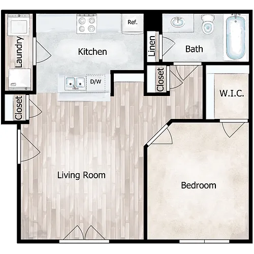 Floor plan Antares