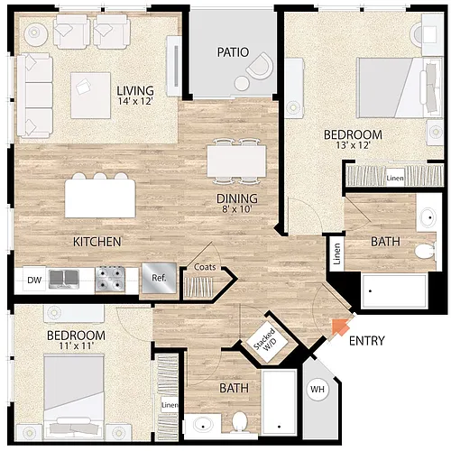Floor plan Plan 19