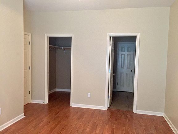Master bedroom with walk-in closet