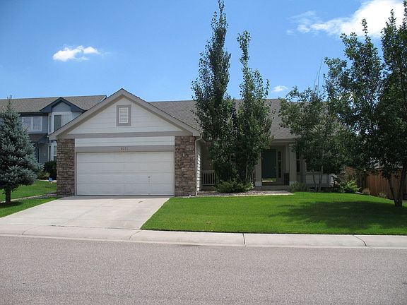 West facing driveway