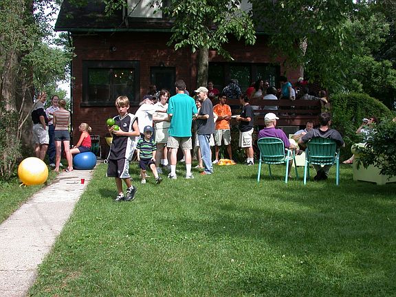 backyard - summer party