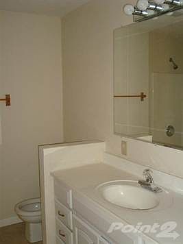 Updated bathroom - lots of counter space & storage