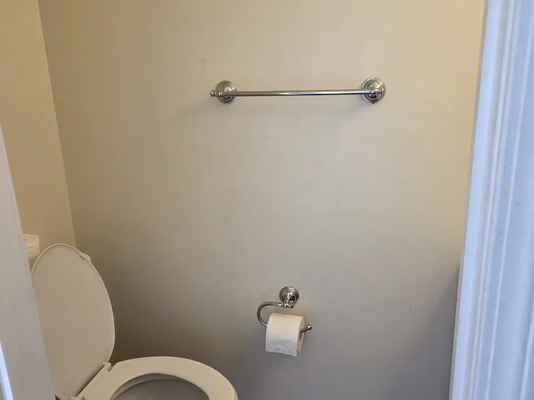 Downstairs half bath
