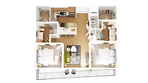 Floor plan B2