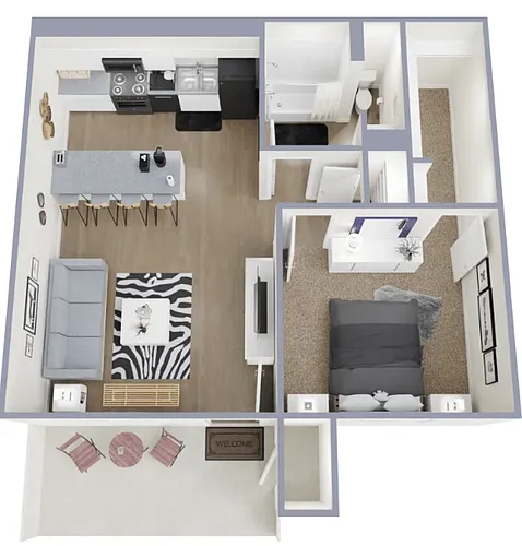 Floor plan A1
