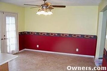 Dining room viewed from kitchen
