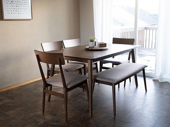 Dining Area - Access to Brand New Elevated Deck - Brand New Furniture