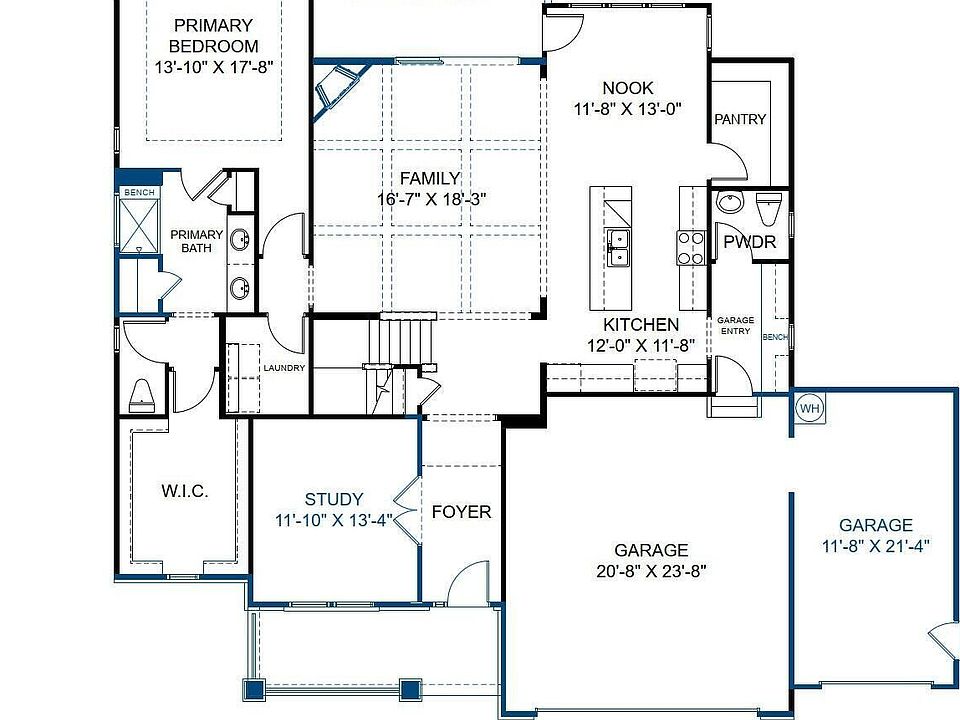 2nd image of 1005 W Hedgelawn Way